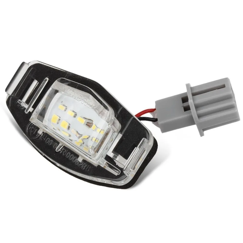 Супер яркие 18 SMD OEM сменные светодиодные лампы номерного знака для Acura MDX RL TL TSX ILX