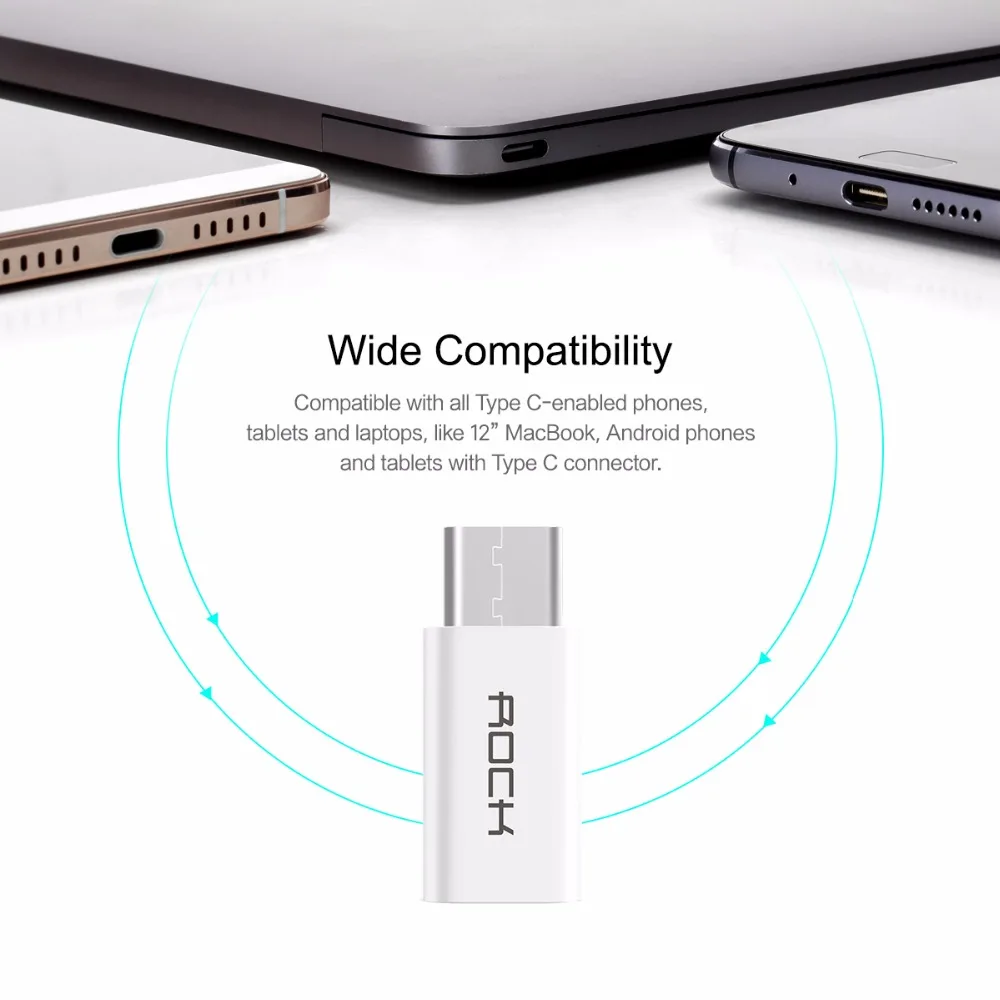 ROCK Micro type C конвертер c к адаптер OTG микро преобразователя|otg adapter micro|typec |