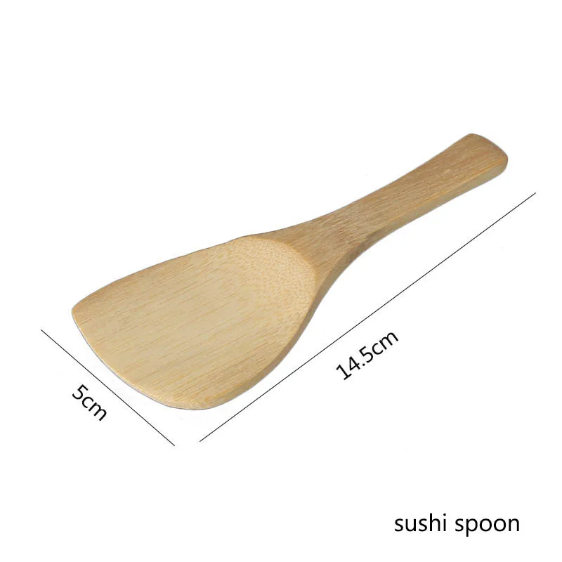 sushi spoon Портативный Кухня DIY суши ролик производитель водорослей нори суши занавес Плесень инструмент - Цвет: sushi spoon