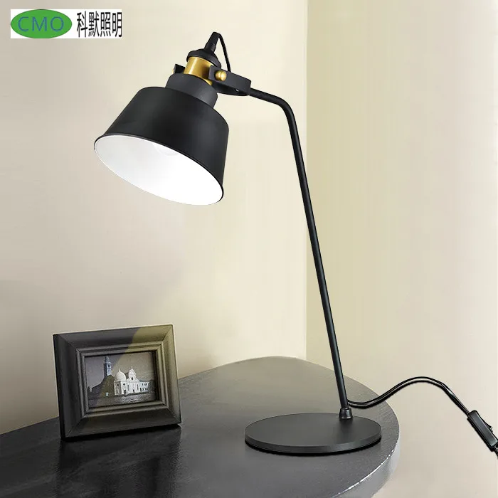 Светодиодный настольный светильник в американском стиле простой винтажный