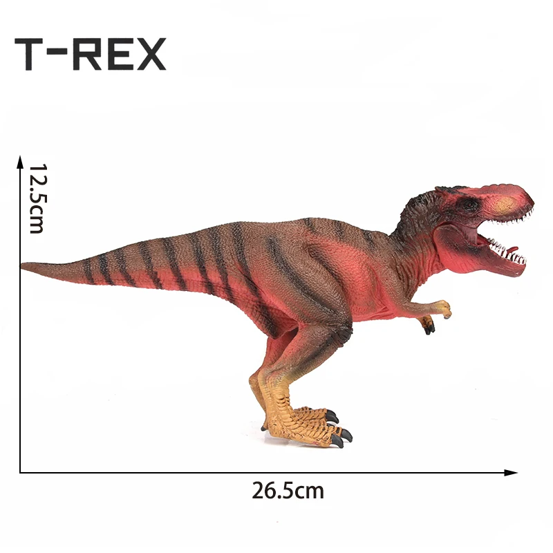 T REX новинка Парк Юрского периода красный тираннозавр Рекс игрушечный