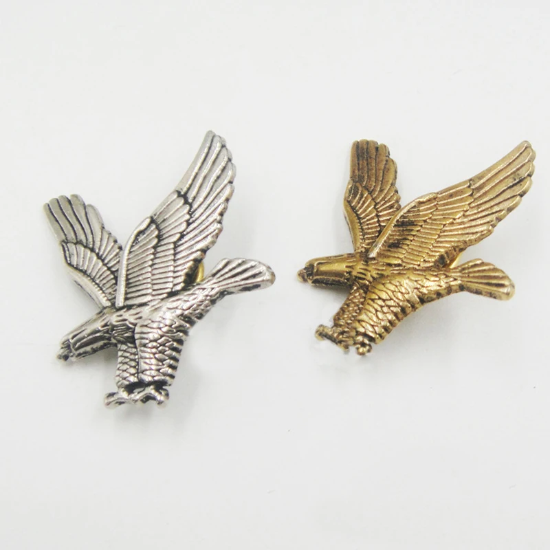 

Wholesale 12 Pcs Unisex Eagle Shirt Brooch Pin Collar Button Stud Brooches Women Men Jewelry