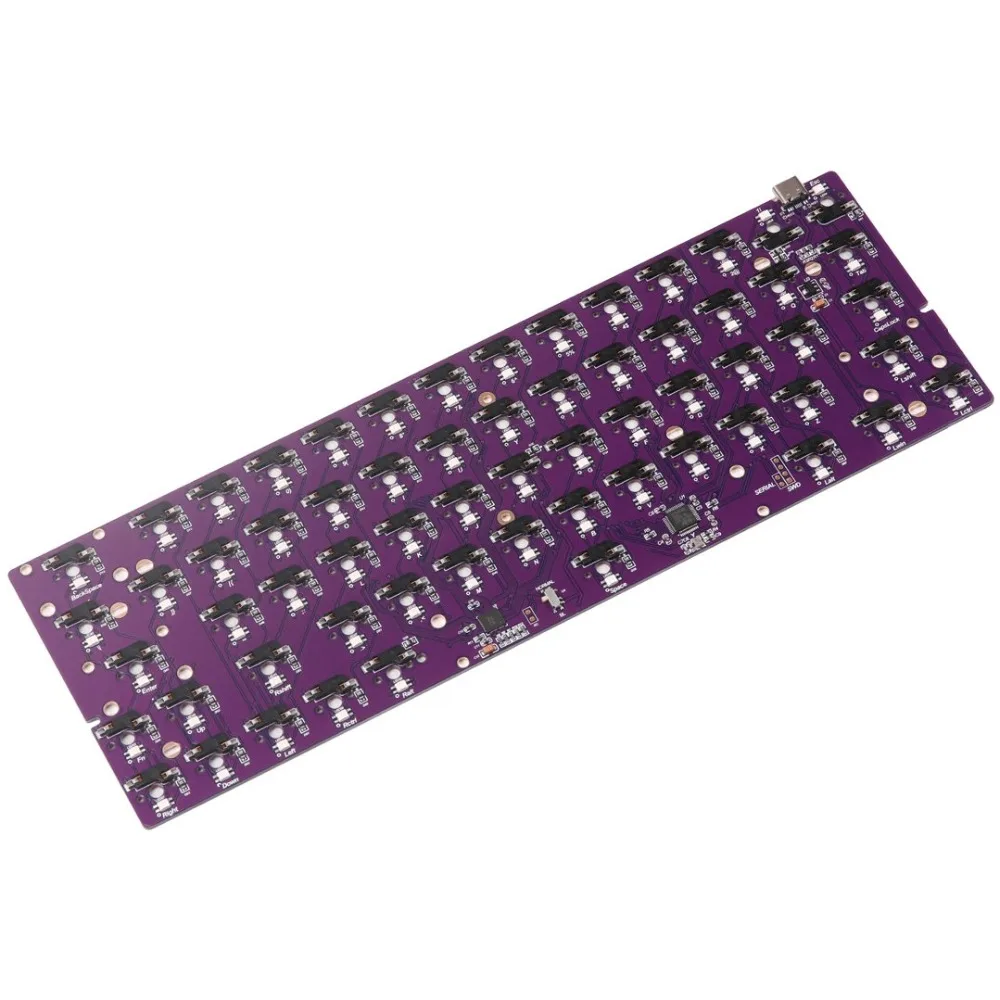 [В наличии] DZ60 RGB Горячая замена PCB поддержка только один макет для
