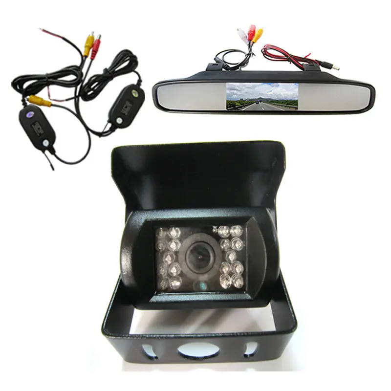 Автомобильная парковочная система 4 3 дюймовый TFT ЖК-дисплей Автомобильное