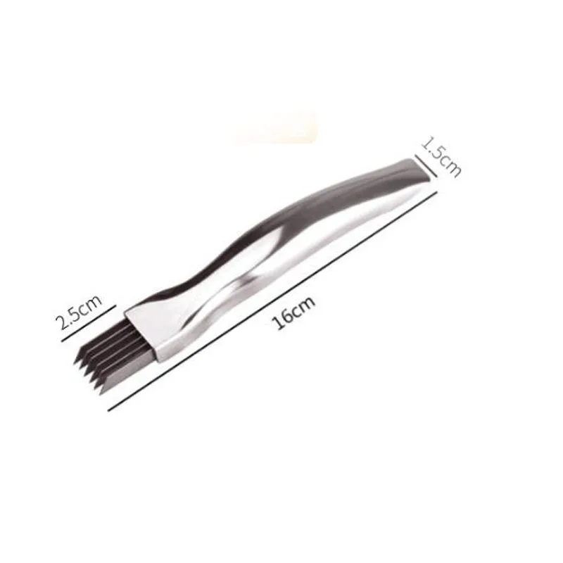 Нержавеющая сталь ручной резаков измельченные лук лезвие травы ножницы ножи для