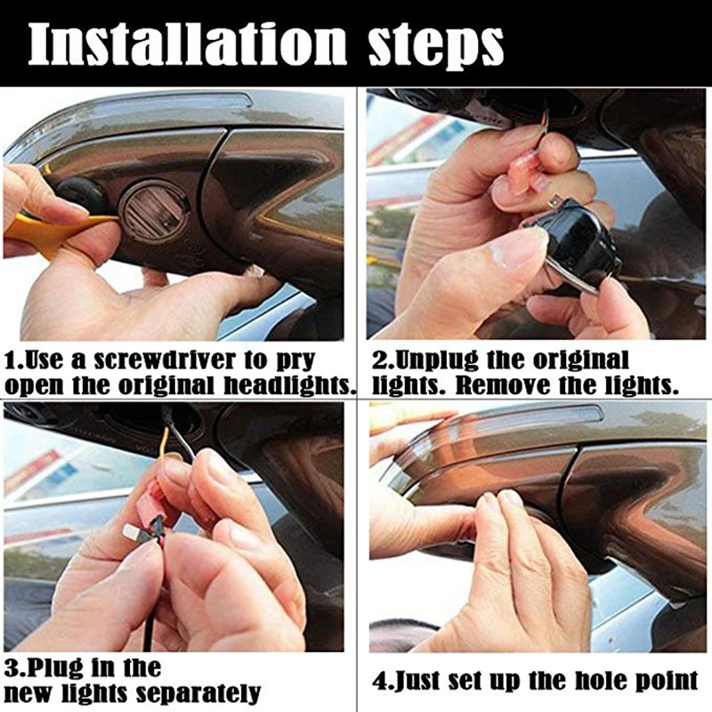 Подходит для Toyota Tundra 2007- для Toyota Sequoia 2008- Led под боковым зеркалом лужа светильник лампа прямая посадка
