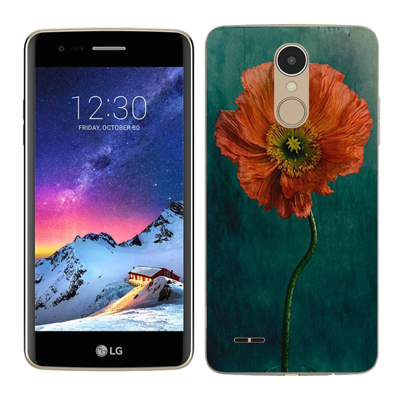 Чехол для Coque LG K8 2017 чехол телефона роскошный из ТПУ и силикона Прозрачный Ультра