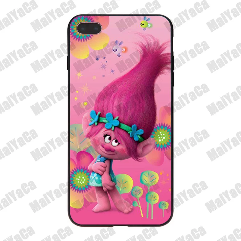 Чехол для телефона MaiYaCa Trolls Poppy Diy с красочным принтом из ТПУ iPhone 8 7 6 6S Plus X 10 5 5S SE 5C |
