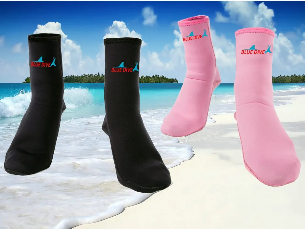 

Free Shipping Neoprene Diving Scuba Surfing Swimming Socks Water Sports Snorkeling Boots Swimming Socks Adult Diving Boots Shoes