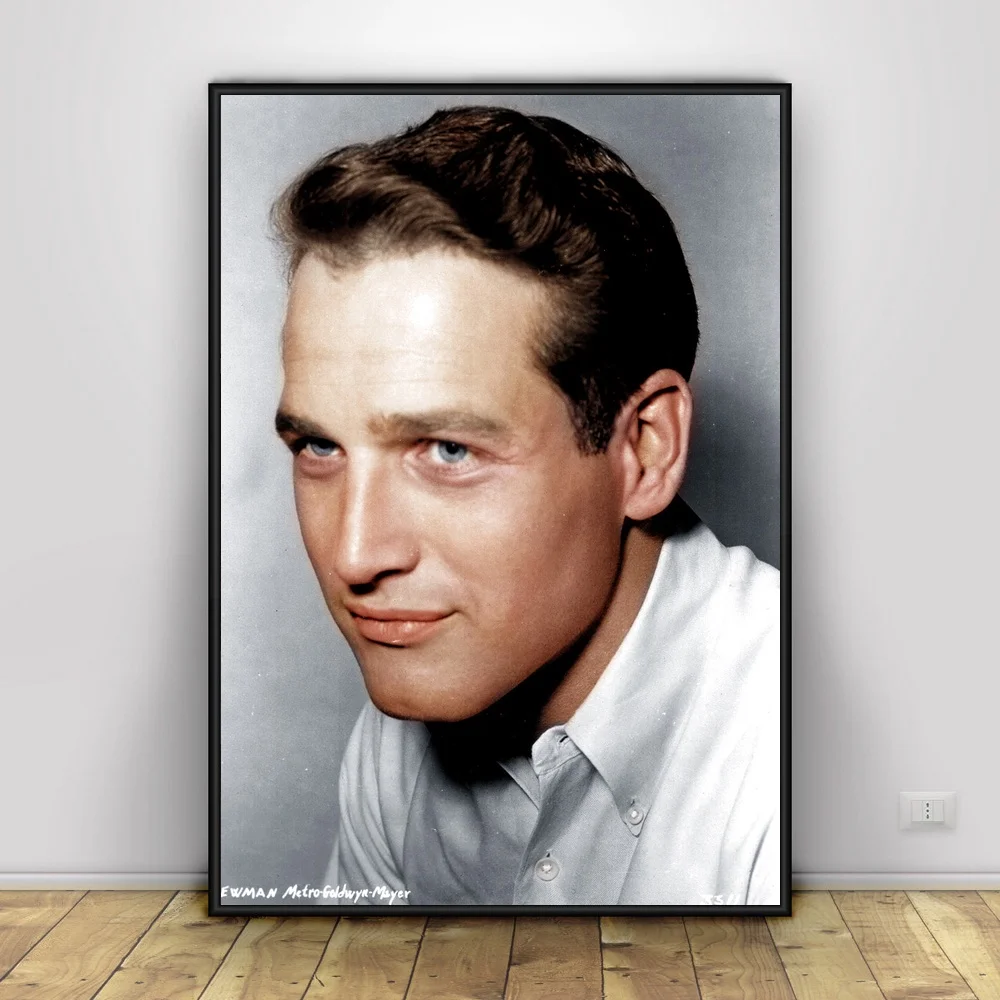 Пол Ньюман Искусство Шелковый плакат домашний декор 12x18 20x30inch|Рисование и