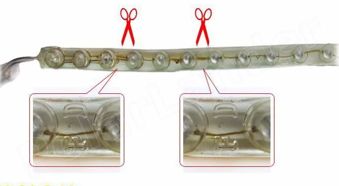 Новейшие гибкие Автомобильные светодиодные полосы 48 см 48LED лампы автомобильные 2