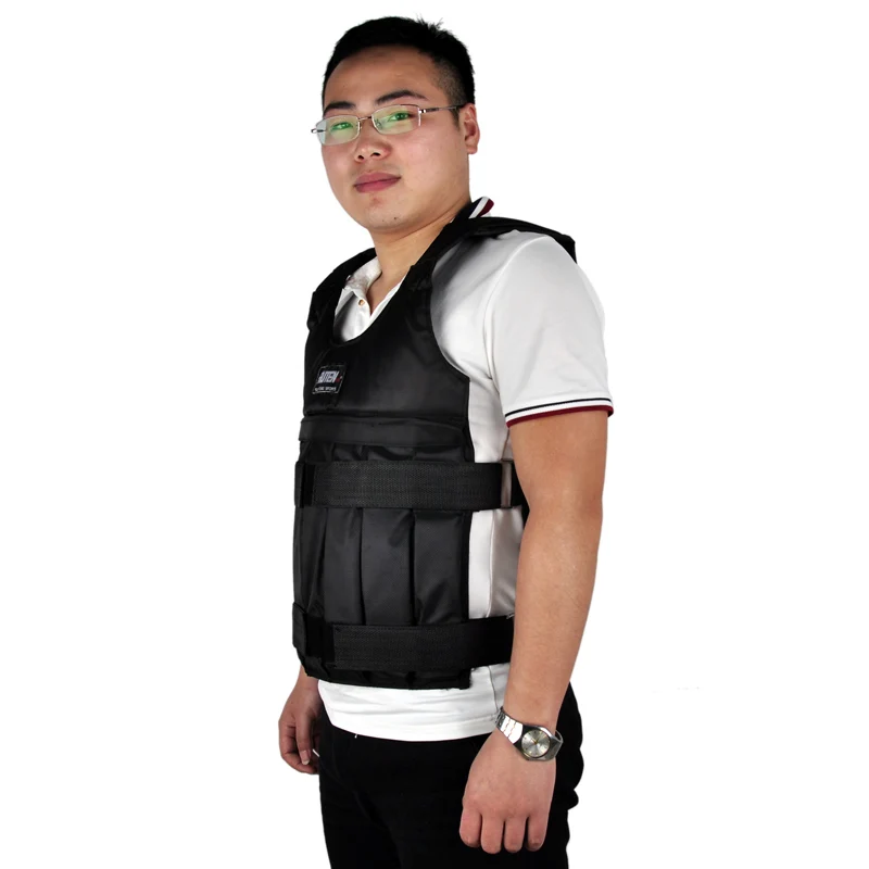 20 кг утяжеленный жилет (пустой) с подплечниками сзади поддержка удобный Вес