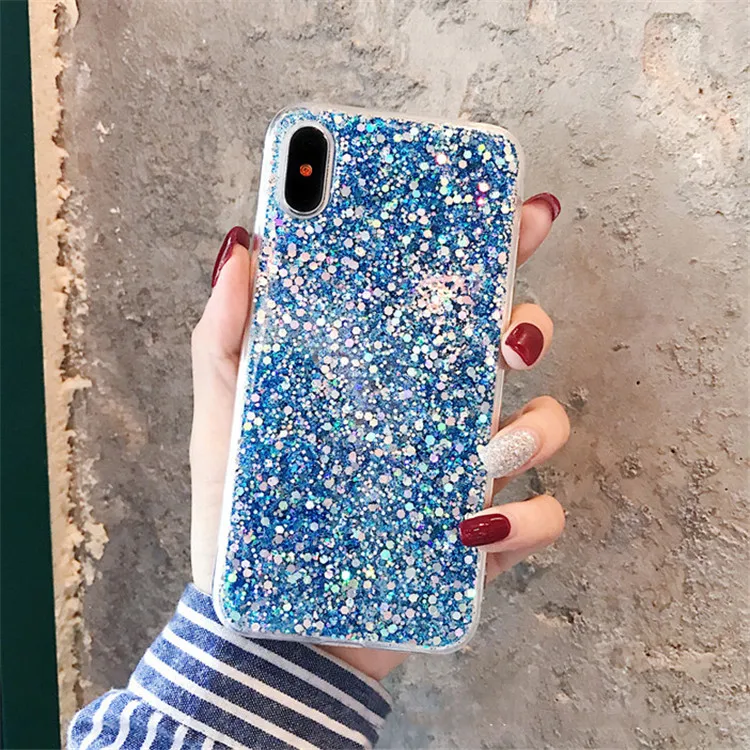 Роскошный блестящий алмаз силиконовый чехол для телефона iPhone XS Max XR X 7 8 Plus чехол для iPhone 6 6s Plus 5 5S SE чехол