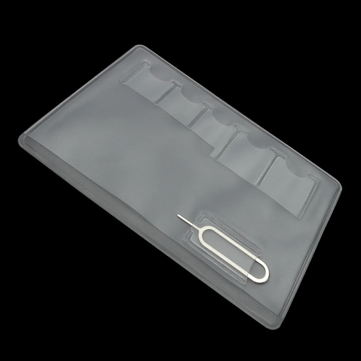 5 шт. портативный держатель для карт sim карты Прозрачный Универсальный чехол