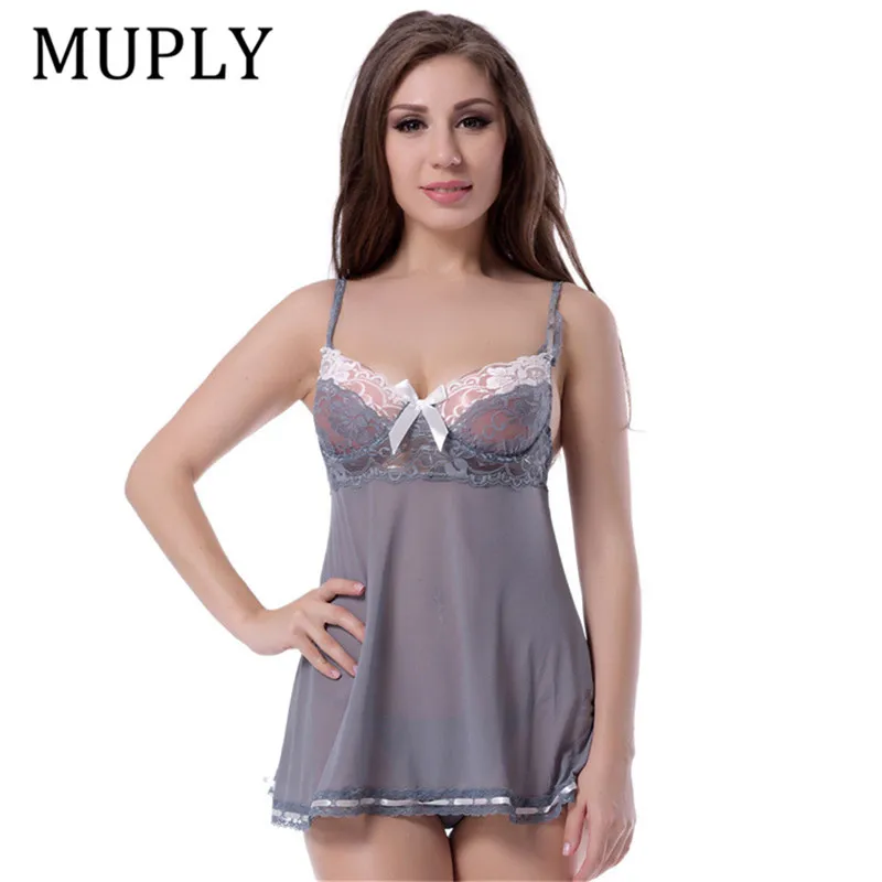 MUPLY, новинка, женские ночные рубашки, хлопок, ночное платье, сексуальные, с бретельками, v-образный вырез, кружевное, повседневное, домашнее платье, ночная рубашка, одежда для сна, одежда для сна