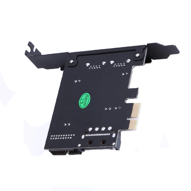 PCI E Express к двойному USB 3.0 15 контактный SATA адаптер контроллера питания 19 разъем для