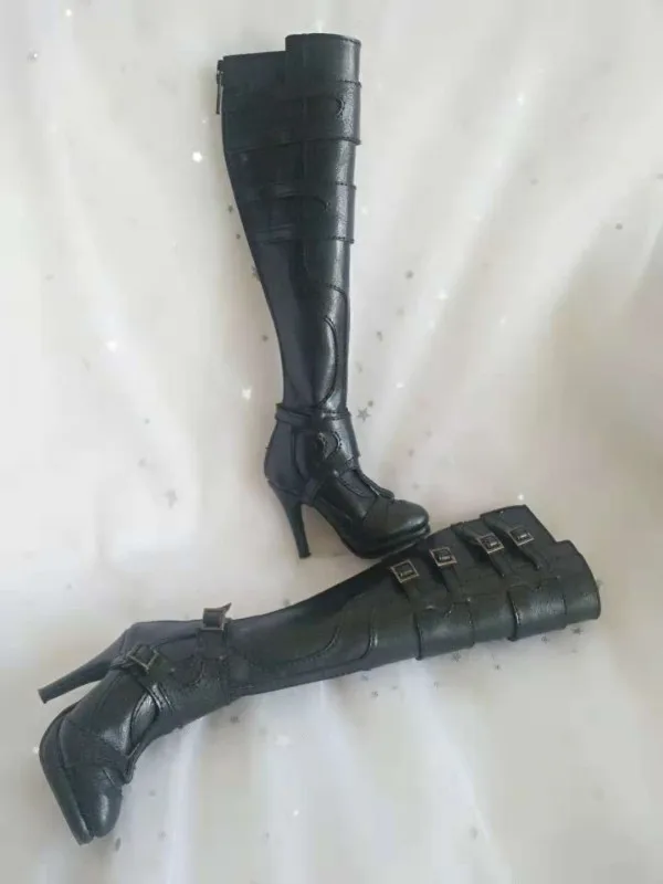 Черный BJD/ботинки на высоком каблуке; разноцветные ботинки; sd10 sd13 girl - Цвет: Черный