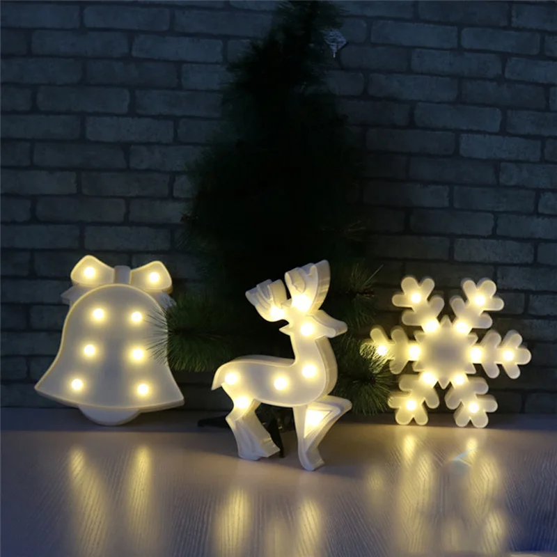 Luminaria Новинка 3D шатер Единорог Фламинго настольная Светодиодная лампа Love детский