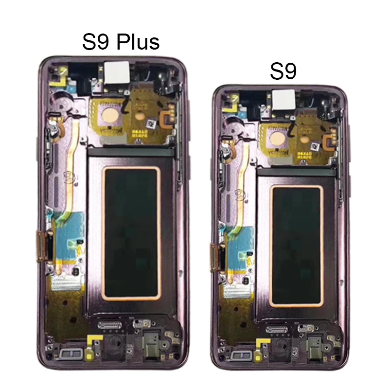 Супер AMOLED дисплей для samsung S9 G9600 plus ЖК-дисплей G9650 965F дигитайзер сенсорный экран с