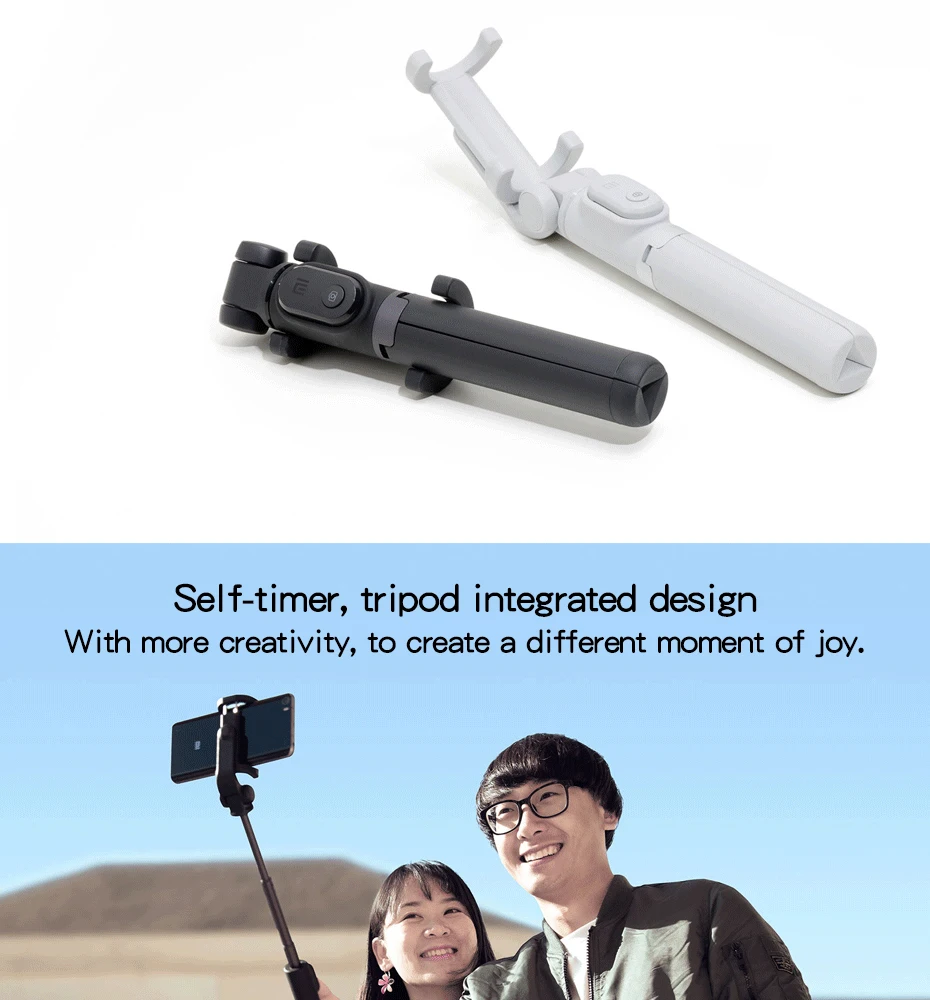 Для Xiaomi складной штатив селфи палка Bluetooth Selfiestick с беспроводным затвором селфи палка для iPhone Android