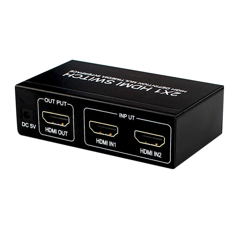 KVM HDMI коммутатор 2 в 1 выход Поддержка 4K * 2K 3D HD видео порта|KVM-переключатели| |