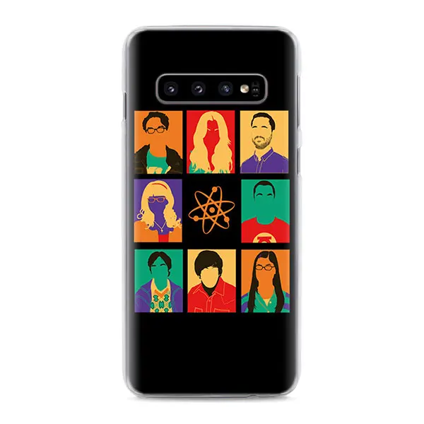 Чехол для телефона с логотипом bazinga The Big Bang(1) для samsung Galaxy S10e S10 S8 S9 Plus M10 M20 M30 A50 S6 S7 Edge, Жесткий Чехол cov - Цвет: 08