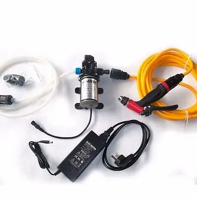 A Set DC 12V 100W Portable Electric Car Washer Cleaner Tool For home use | Обустройство дома
