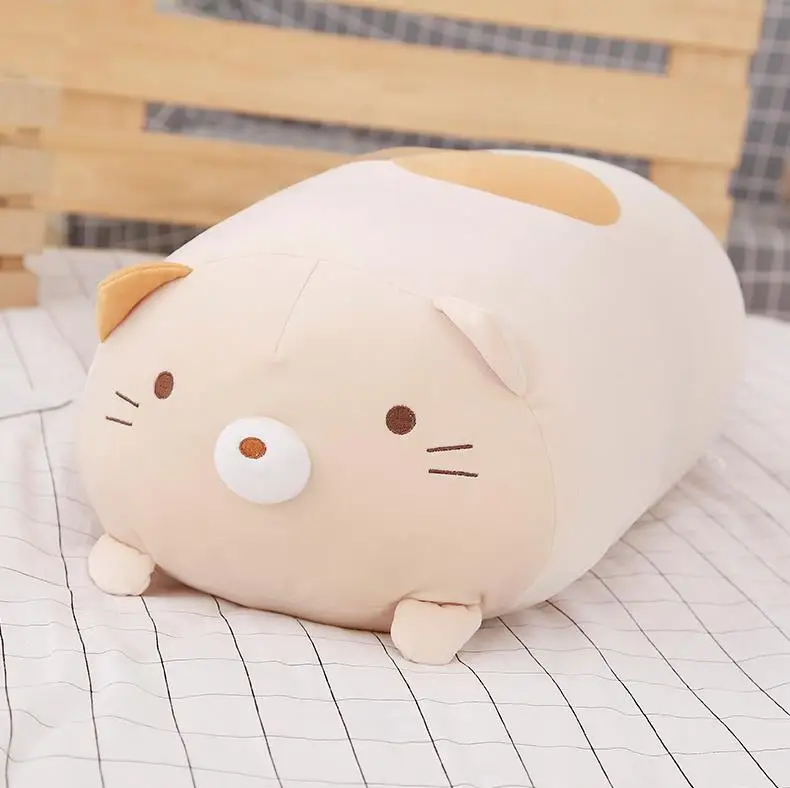 brown 1 шт. 60 см kawaii уголок био Подушка японская анимация Sumikko гураши плюшевые игрушки мягкие вниз хлопок подарок на День святого Валентина для девочки - Цвет: brown