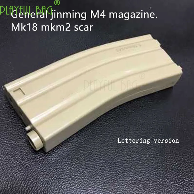M4 Mk18 mkm2 scar Гелевый шариковый пистолет журнал MK18 MKM2 AK JINMing/LEHUI/HK416 SCAR Secretary Jun Hui клипса барабан Спорт на открытом воздухе игра - Цвет: M4 Mk18 mkm2 scar