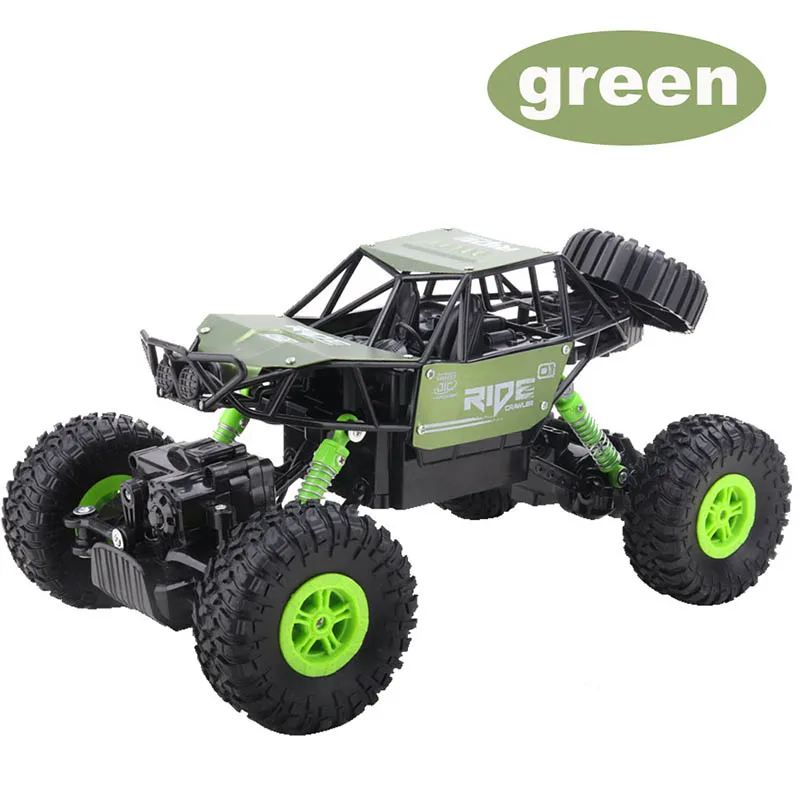 Сплав 2,4G rc автомобиль 1/16 10 км/ч внедорожный привод Bigfoot автомобили электрические четырехколесные скалолазание двойные двигатели автомобиль игрушки автомобиль для подарка