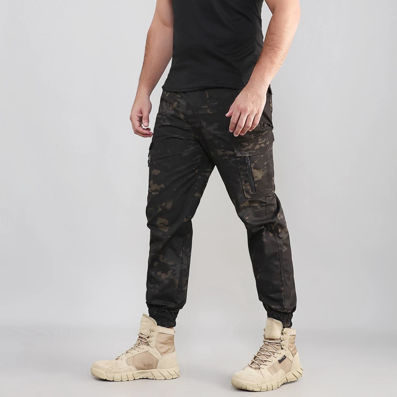 Высококачественный мужской камуфляжный рюкзак брюки карго армейские шаровары