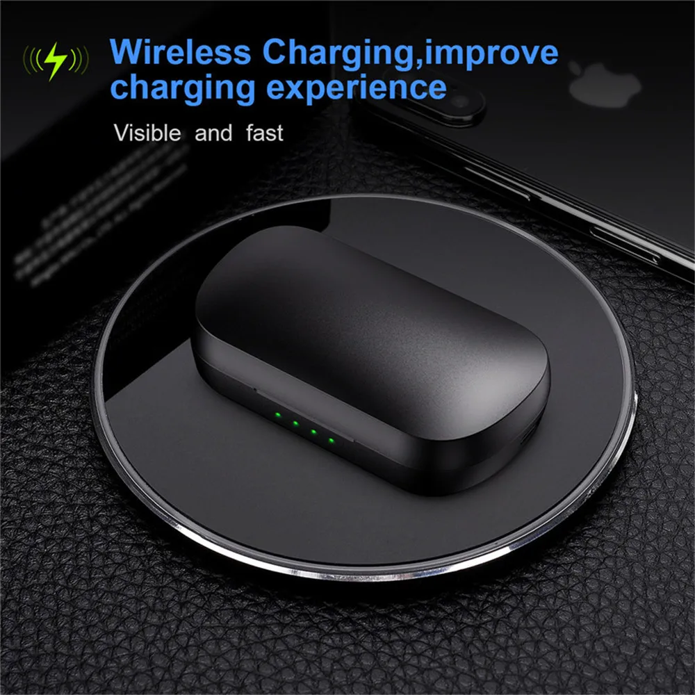 ASKMEER IP010 TWS беспроводные наушники спортивные Bluetooth 5,0 Гарнитура 3D стерео Бас Игровые наушники с двойной микрофон 2600 мАч зарядная коробка