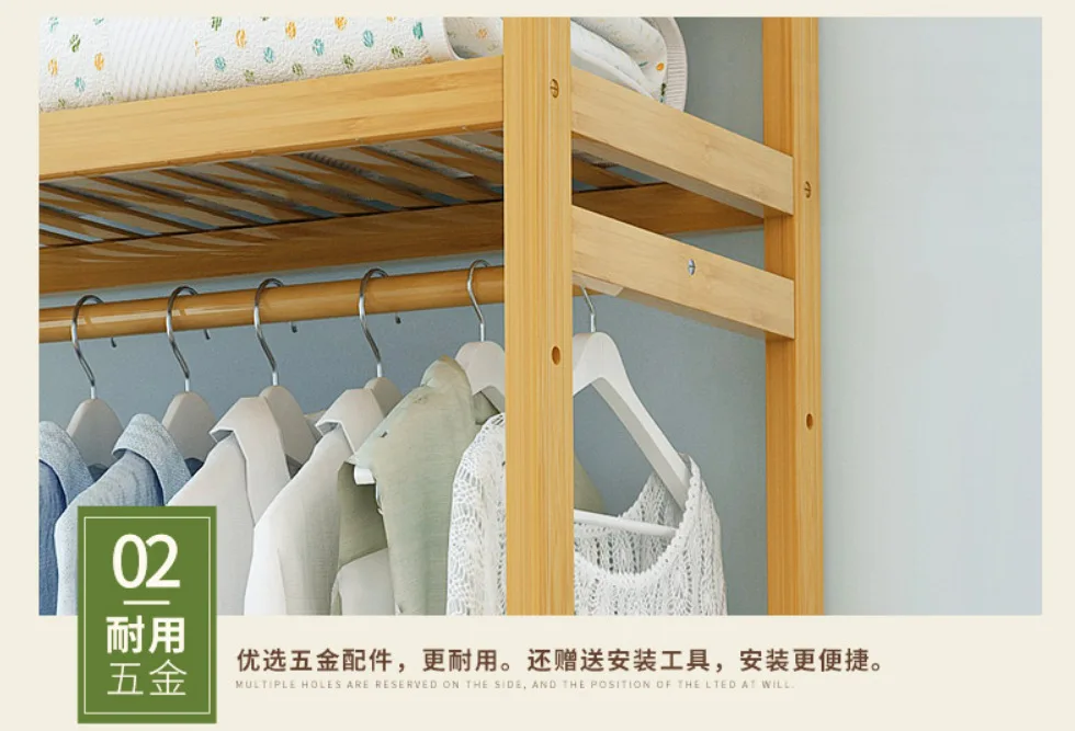 Шкафы, мебель для спальни, мебель для дома, бамбуковый шкаф, muebles de dormitorio armario, сборка, шкаф для хранения одежды, Новинка