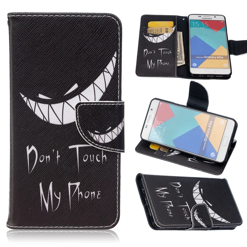 Флип PU Кожа Мобильного Телефона Case Мультфильм Цветочные Магнит Бумажник Мешок