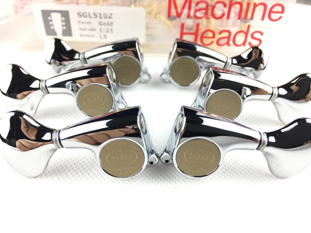 Оригинальные немецкие вольеры L3 + R3 для электрогитары (хромированные