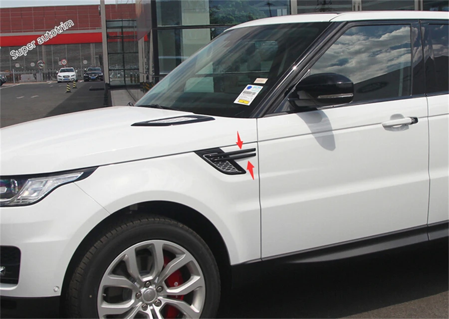 

Lapetus выход кондиционера Vent Flow Fender Крышка отделка 4 шт./компл. подходит для RANGE ROVER Sport 2014 2015 2016 2017 ABS