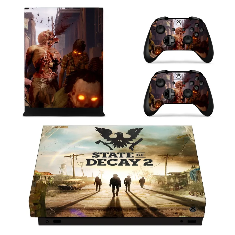 Состояние распада 2 шкуры для Xbox One X консоль и контроллер Популярные наклейки