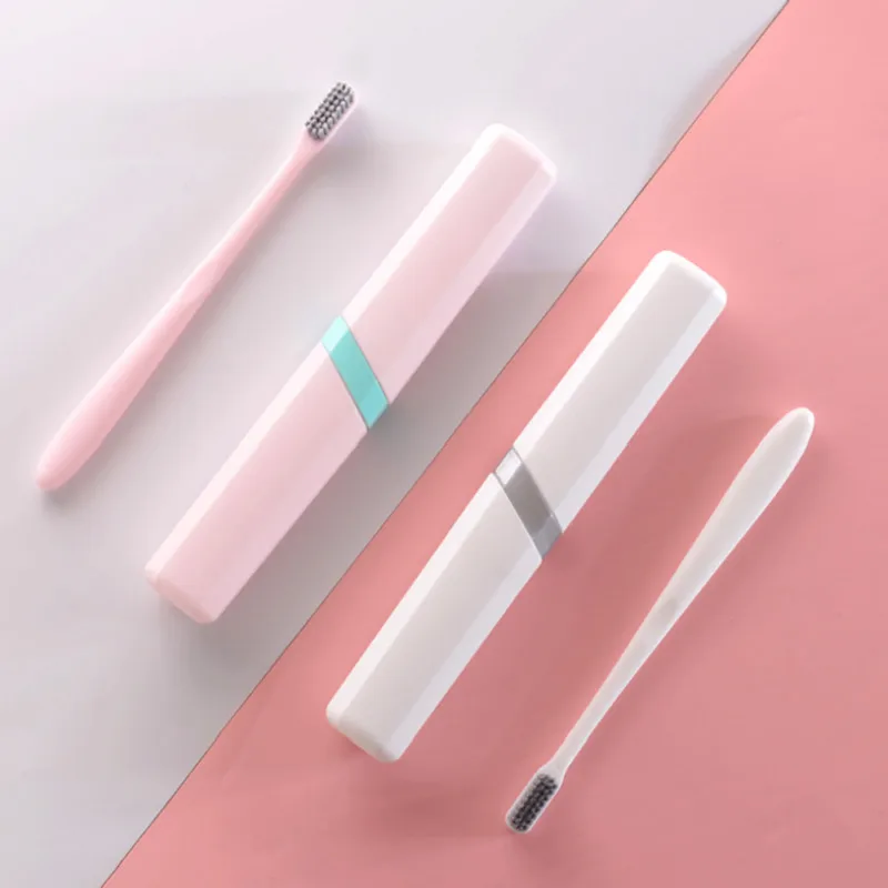 Portable ToothBrush Holder Case Rectangular Anti-bacterial Toothbrush Storage Travel Accessories | Багаж и сумки