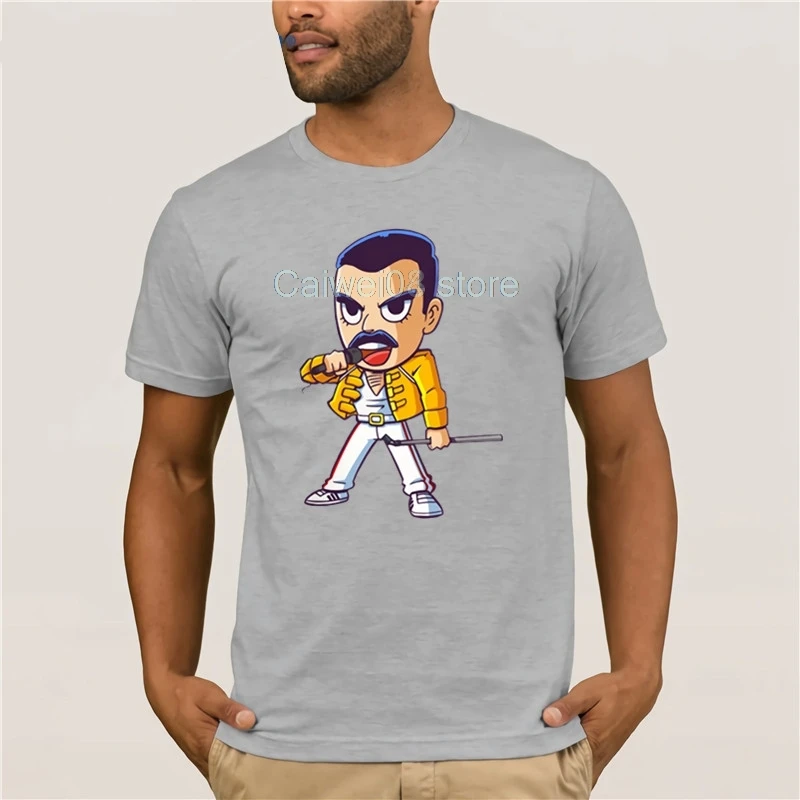 Модная летняя футболка Freddie Mercury God Save The Queen Мужская M58 ЛГБТ новая хлопковая