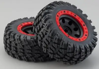 A 2PCS 1/8 гоночный внедорожный Багги короткий ход 17 мм шестигранные колеса Набор шин для 1/7 traxxax UDR FS ATOM Hobao 8SC 2 шт - Цвет: A 2PCS