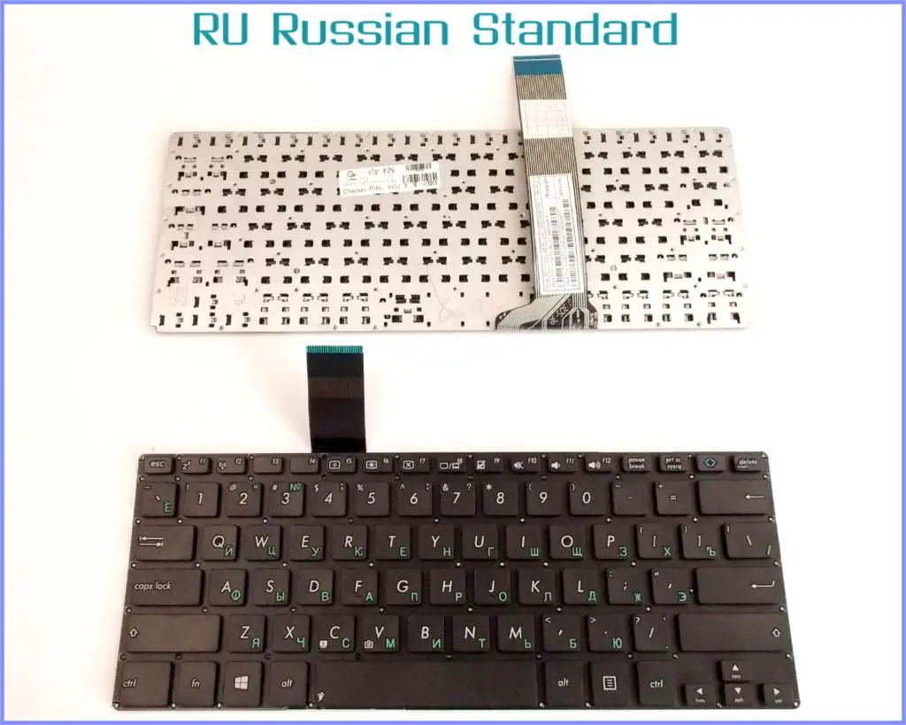 

Russian RU Version Keyboard for ASUS MP-11N53US-5281W 0KN0-P51US12 0KNB0-3105US00 Laptop No Frame