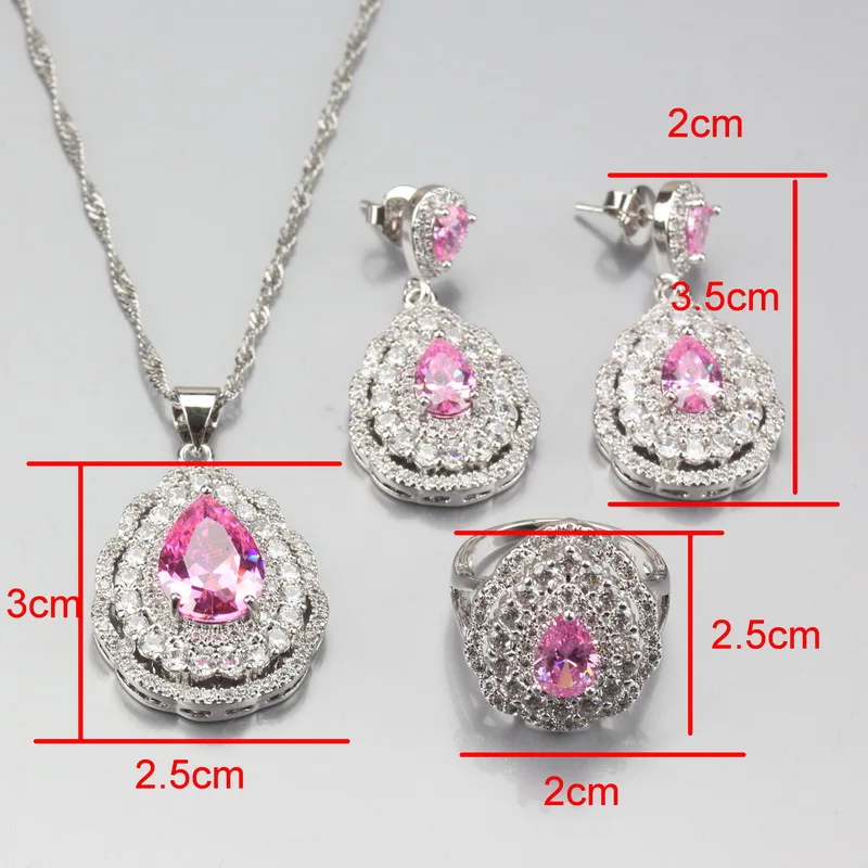 Серьги ожерелье браслет кольцо свадебные комплекты | Украшения и аксессуары