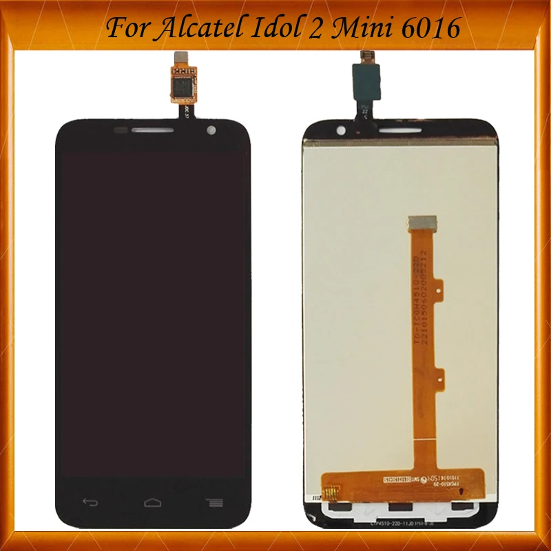 ЖК дисплей для Alcatel One Touch Idol 2 mini OT6016 6016 6016D кодирующий преобразователь сенсорного
