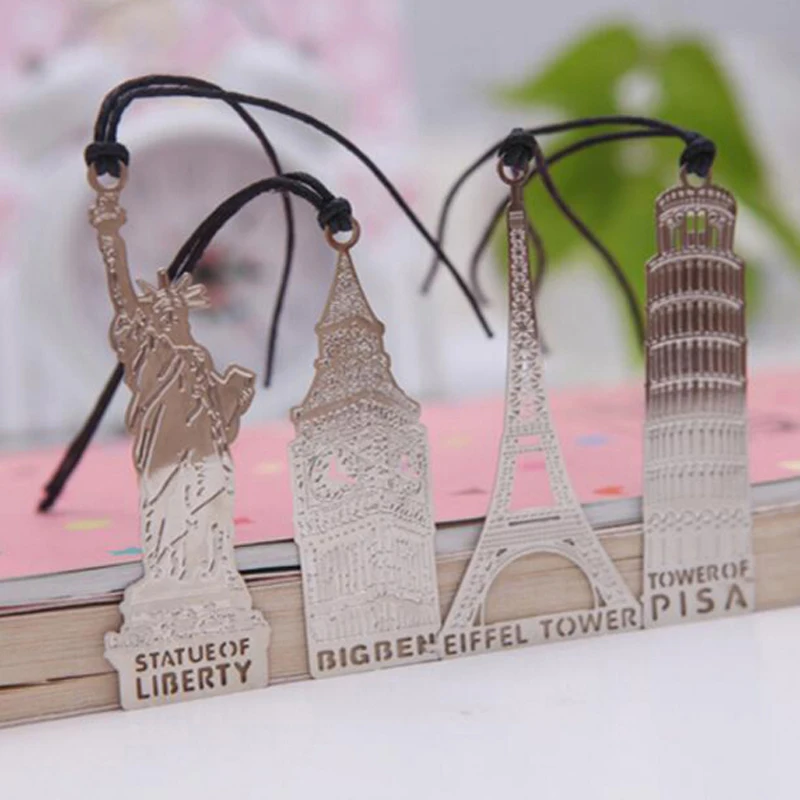 10 шт./лот новинка металлические закладки для книг детские бумажные зажимы