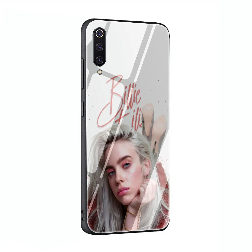 G5 Billie Eilish закаленное стекло чехол для телефона Xiaomi mi 8 9 Красный mi 4X 6A Note 5 6 7 Pro Pocophone F1 - Цвет: G5