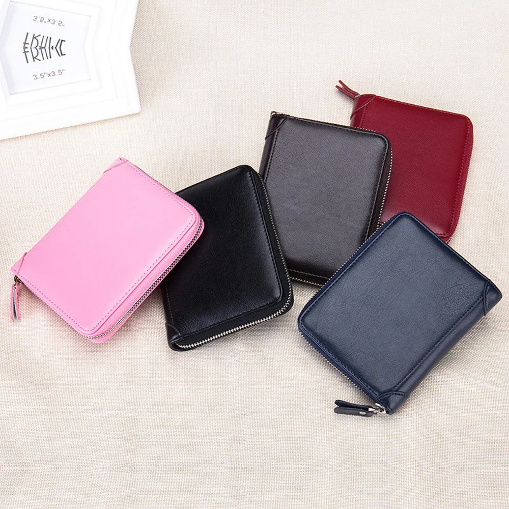 Дорожная сумка для паспорта RFID из натуральной кожи держатель кредитных карт 40