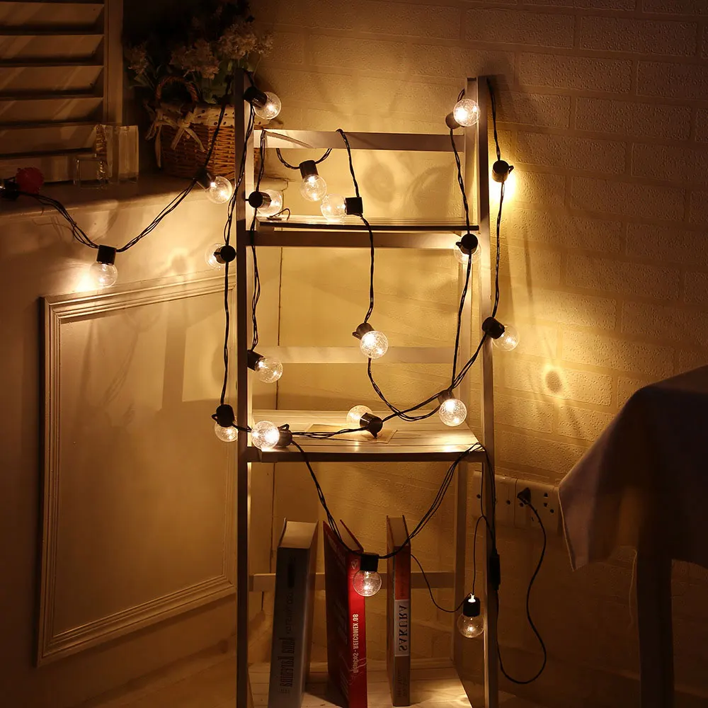 Рождественские гирлянды для помещений наружные светодиодные Гирлянды 6 м 20