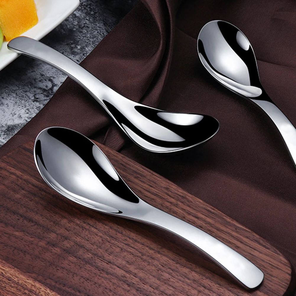 Горячая Распродажа столовая ложка из нержавеющей стали для детей и взрослых