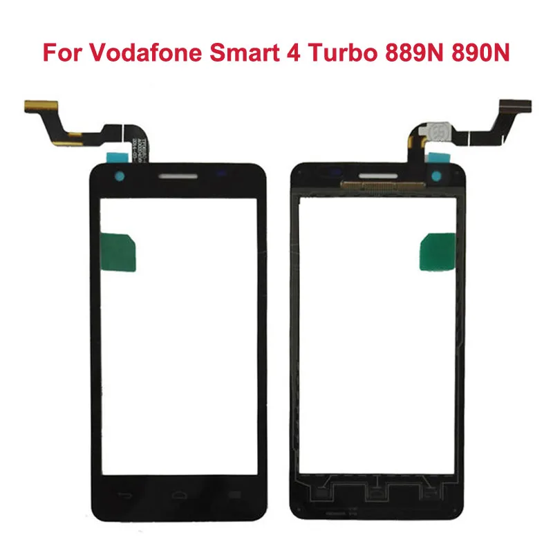 Высококачественный черный сенсорный экран для Vodafone Smart 4 Turbo 889N 890N 5 &quotсенсорная