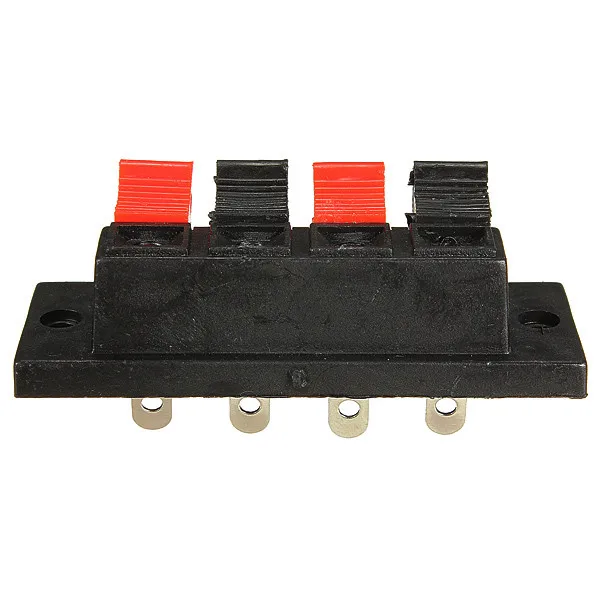 Новейший 4 полосный усилитель стерео колонка Клеммная пластина полоса Разъемный